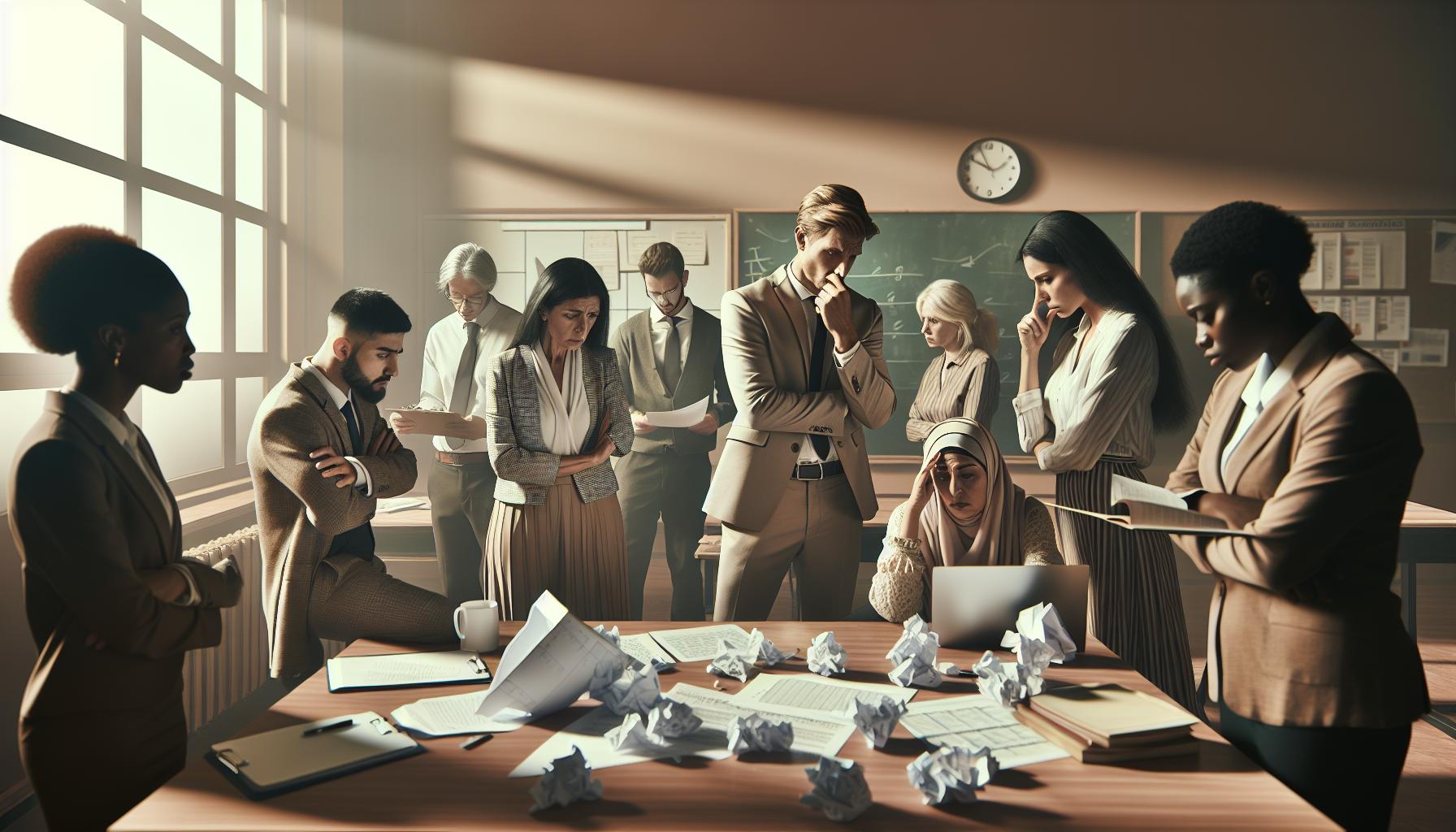 Causes of No Confidence Among Educators