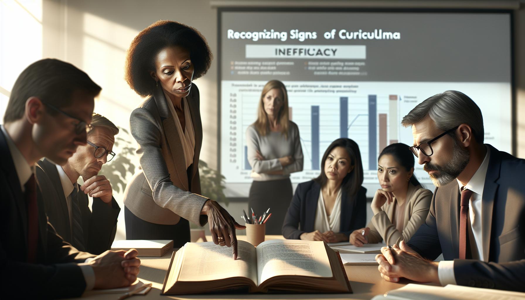 Recognizing Signs of Curriculum Inefficacy
