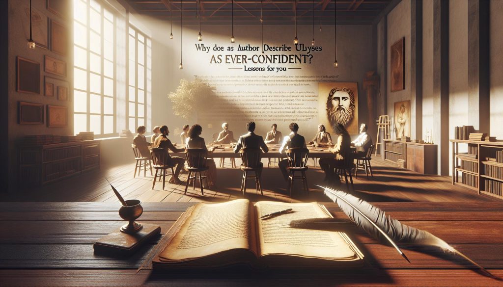 Why Does the Author Describe Ulysses as Ever-Confident? Lessons for You